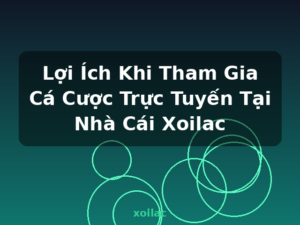 Lợi Ích Khi Tham Gia Cá Cược Trực Tuyến Tại Nhà Cái Xoilac - xoilac